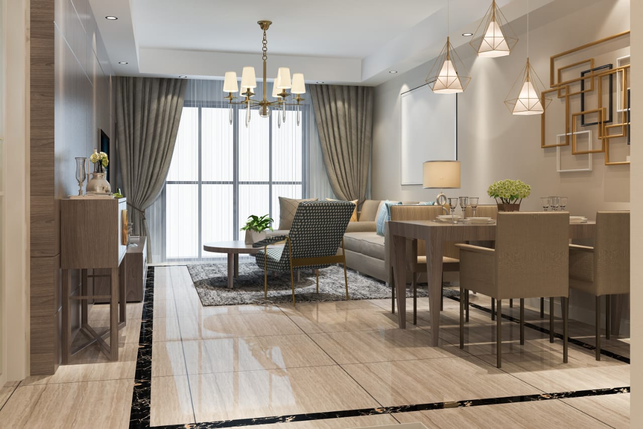 Luxurious interior hero